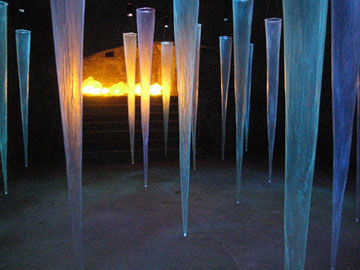 Art installation in Georg Müller cellar
