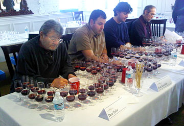 Judging at the Ontario Wine Awards