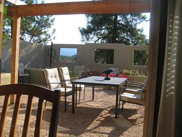 View from Deer Path Lookout's dining room