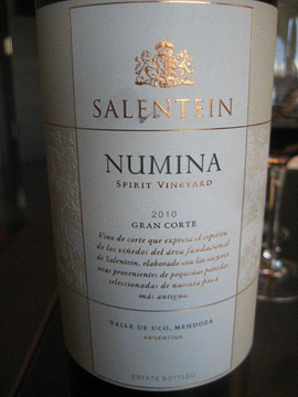Salentein's great red blend
