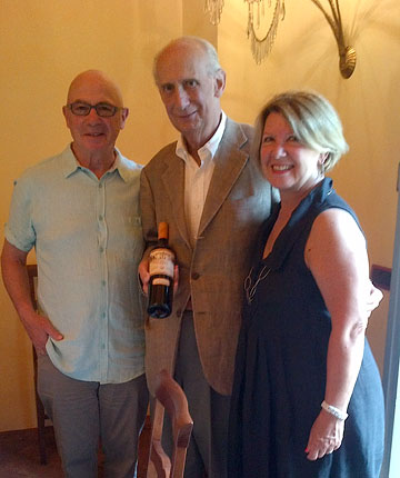 Deborah and Tony with Leonardo Frescobaldi
