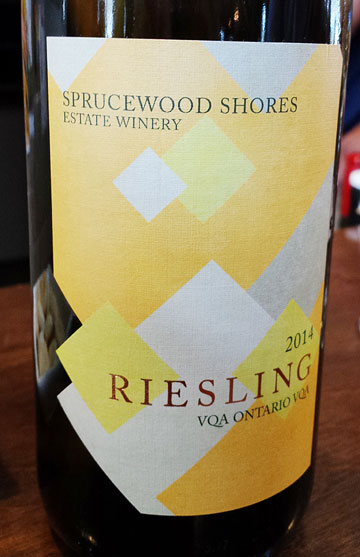 Sprucewood Shores Riesling 2014