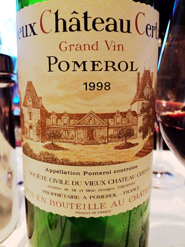 Vieux Chateau Certan 1998