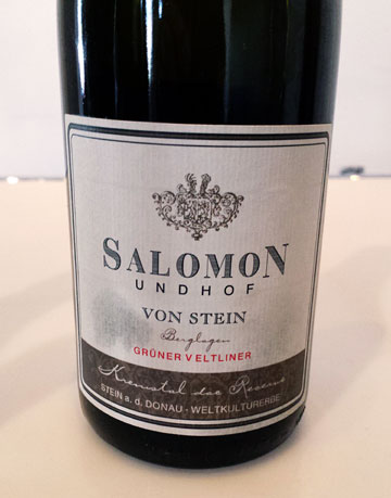 Salomon Undhof Reserve 'Von Stein' Grüner Veltliner 2010