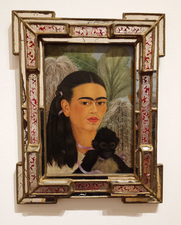Frida Kahlo self-portrait