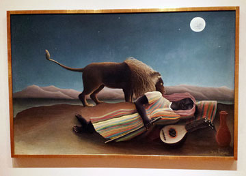 Henri Rousseau painting