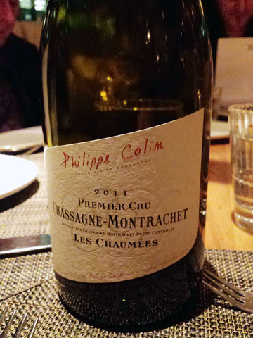 Philippe Colin Chassagne-Montrachet Les Chaumées 2011
