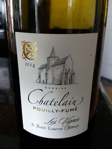 Chatelain Pouilly-Fumé Les Vignes 2014