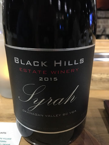 Black Hill Syrah 2015